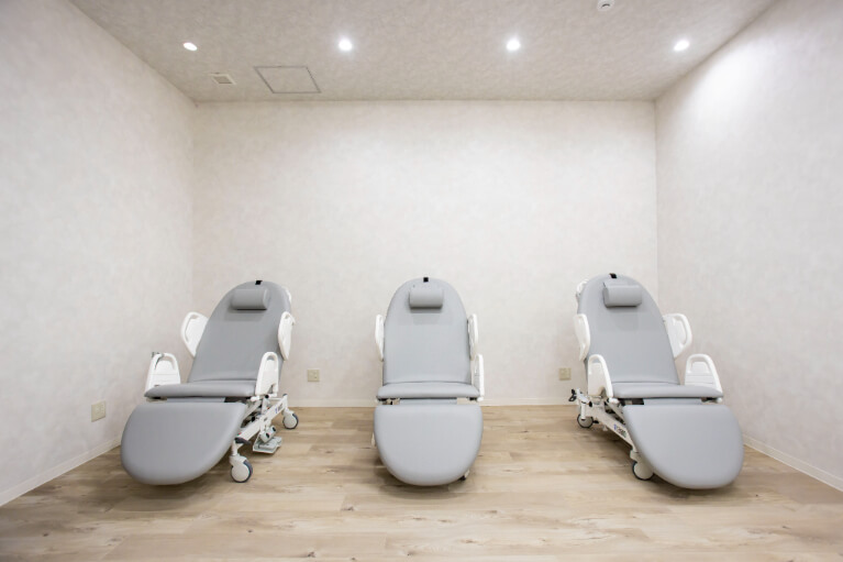 リカバリースペースを完備